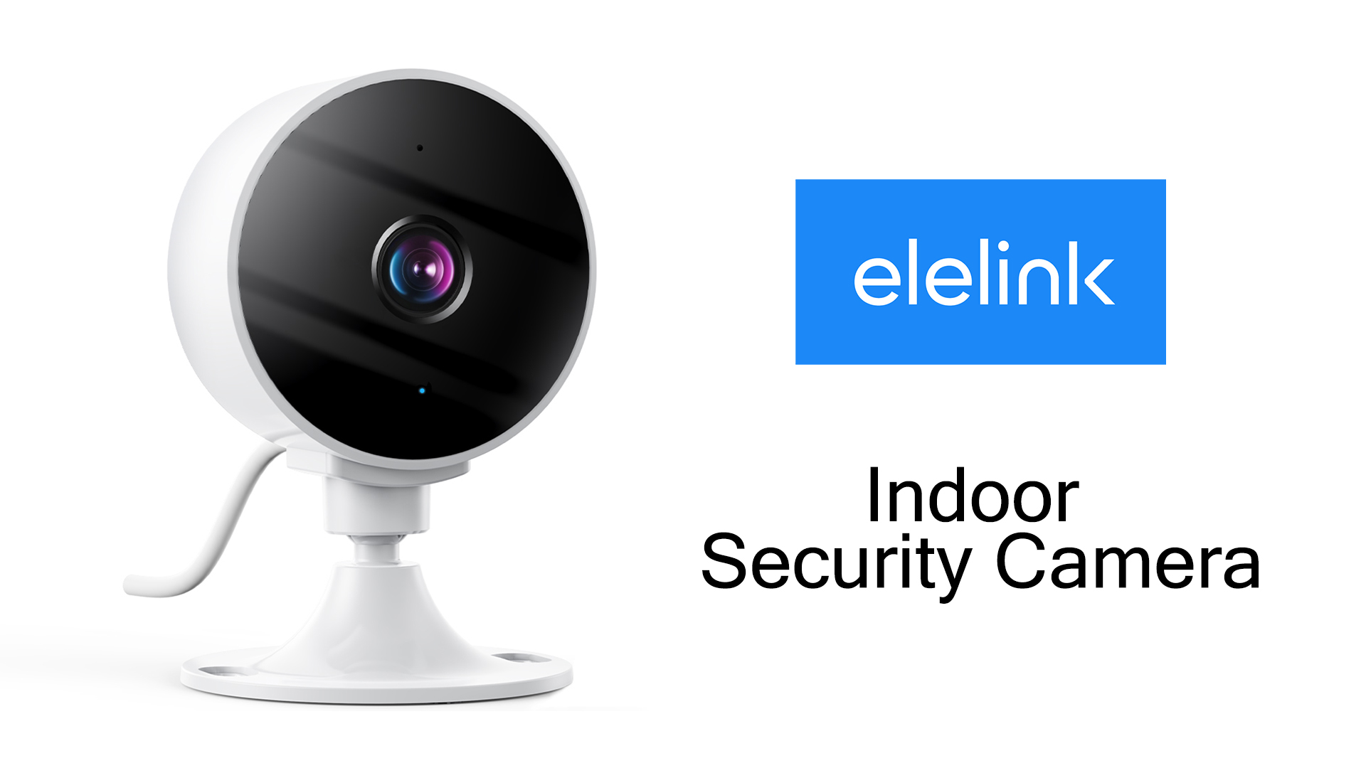 Amazon.com : Elelink Indoor Security Camera 2K 3MP, Motion & Sound
